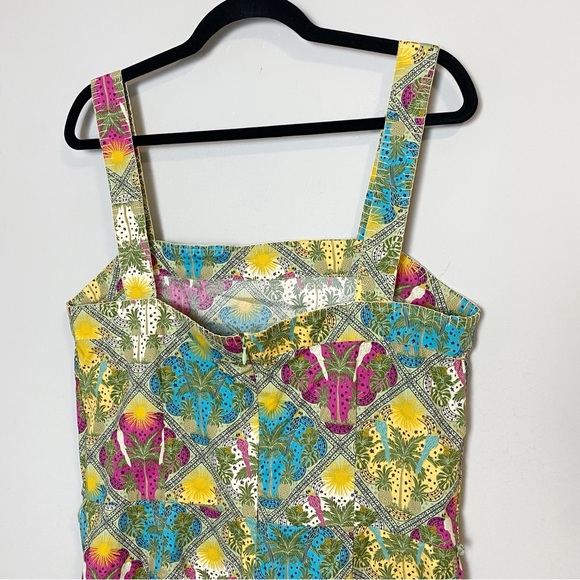 Loft Palm Tree Print Romper - Picture 7 of 10